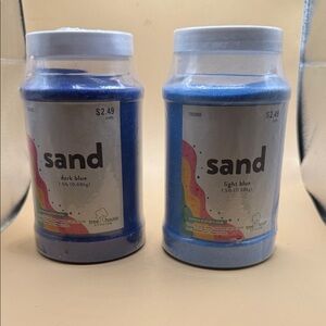 Treehouse Studio Blue Craft Sand - Light Blue & Dark Blue